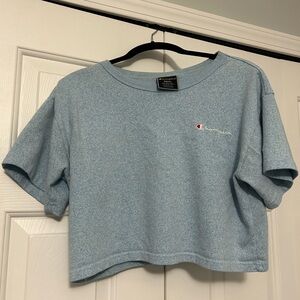 Champion cropped T-shirt womens size small